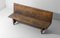 French Art Populaire Fermette Bench, Early 1900s 5