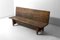 French Art Populaire Fermette Bench, Early 1900s 4