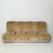 Mid-Century Italian Modular Sofa in Beige Corduroy, 1970s, Set of 5, Image 2
