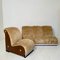 Mid-Century Italian Modular Sofa in Beige Corduroy, 1970s, Set of 5, Image 1