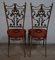 Italian Neoclassical Style Chairs, 1950s, Set of 2 3