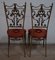 Italian Neoclassical Style Chairs, 1950s, Set of 2, Image 3