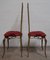 Italian Neoclassical Style Chairs, 1950s, Set of 2, Image 2
