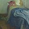 Giovanni Gromo, Bedroom, Oil on Canvas on Wood, 1980s 2