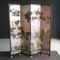 Japanese Silver-Leaf Four Panel Screen, 1970s 1