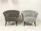 Fauteuils, Italie, 1950s, Set de 2 1