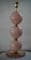 Mid-Century Style Pink Blown Murano Glass and Brass Table Lamp, 2000 8