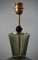 Runde rauchige Tischlampe aus Muranoglas & Messing im Mid-Century Stil, 2000er 7