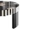 Nice Center Table in Wood Black and White Print by Hommés Studio 4