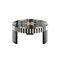 Nice Center Table in Wood Black and White Print by Hommés Studio 1
