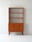 Vintage Scandinavian Bookcase with Hinged Doors and Open Shelves, 1950s 1