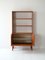 Vintage Scandinavian Bookcase with Hinged Doors and Open Shelves, 1950s 5