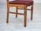 Danish Dining Chairs in Wool and Oak from PCS, 1960s, Set of 4 17