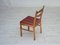 Danish Dining Chairs in Wool and Oak from PCS, 1960s, Set of 4 5