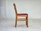 Danish Dining Chairs in Wool and Oak from PCS, 1960s, Set of 4 8