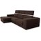 Braunes Ecksofa aus Stoff von Alberta Summer 4