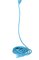 Luminaire Matt en Laine Angora Bleue par LLOT LLOV 1