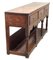 Small Antique Oak Dresser Base, 1750, Image 2