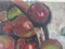 Roger Nivelt, Still Life with Apples and Flowers, 1945, Oil on Canvas, Framed 6