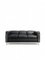 LC2 Grand Confort Sofa in Black Leather from Cassina, 1980s 2