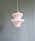 Large Art Deco Pendant Light in White Opaline, 1920s-1930s 9