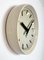 Orologio da parete industriale in bachelite beige di Pragotron, anni '60, Immagine 5