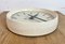 Orologio da parete industriale in bachelite beige di Pragotron, anni '60, Immagine 11