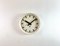 Orologio da parete industriale in bachelite beige di Pragotron, anni '60, Immagine 2