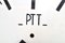 Vintage Wall Clock from PTT, 1960s 2