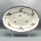 Plato de servicio antiguo de porcelana con plato de flores e insectos pintado a mano de Nantgarw, 1817-1820, Imagen 1