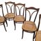 Sillas de comedor modelo 107 con correas de Michael Thonet, principios de 1900. Juego de 6, Imagen 3