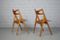 CH29 Sawbuck Chairs by Hans J. Wegner for Carl Hansen & Søn, 1950s, Set of 2 5