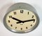 Orologio da parete industriale grigio di IBM, anni '50, Immagine 4
