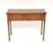 Table Console Antique en Loupe de Noyer, 1950s 2