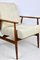 Beige Lis Armchair from Henryk Lis, 1970s 4