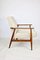 Beige Lis Armchair from Henryk Lis, 1970s 6