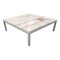 Marquetry Coffee Table in Carrara White Marble by Joaquín Moll for Meddel 3
