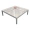 Marquetry Coffee Table in Carrara White Marble by Joaquín Moll for Meddel 1