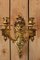 Lampade da parete in bronzo dorato di Etienne Giraud, Lione, Francia, set di 2, Immagine 3