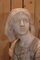 Dopo Bessi, Busto di Giovanna d'Arco, XIX secolo, Alabastro e marmo, Immagine 2