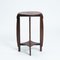 Table d'Appoint Art Déco en Chêne et Bois Noirci, Pays-Bas, 1920s 2