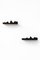 NVMD Mountains Floating Shelf in Black Steel from EMKO, Set of 2 12