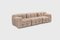Divano a tre posti Not-a-Sofa in velluto beige di EMKO, Immagine 2