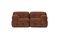 Divano Not-a-Sofa in velluto color cioccolato di EMKO, Immagine 1