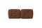 Divano Not-a-Sofa in velluto color cioccolato di EMKO, Immagine 3