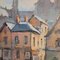 Marcel Bertoin, Breton Village, 20th Century, Oil on Panel, Framed 10