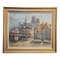 Marcel Bertoin, Breton Village, 20th Century, Oil on Panel, Framed 1