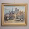 Marcel Bertoin, Breton Village, 20th Century, Oil on Panel, Framed 4