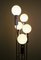 Verchromte Stehlampe mit 5 Glaskugeln von Sölken, 1970er 6