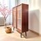 Danish Rosewood Display Cabinet with Sliding Doors, 1960s 3